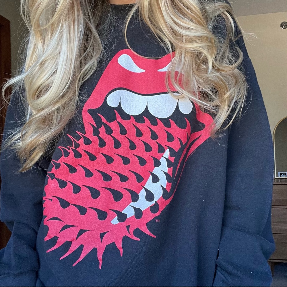Vintage Rolling Stones Budweiser World tour 94-95 sweatshirt - Picture 1 of 8